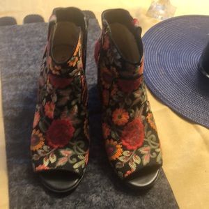 Booties.  Crown Vintage brand.